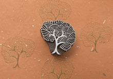 Load image into Gallery viewer, Wooden stamp tree