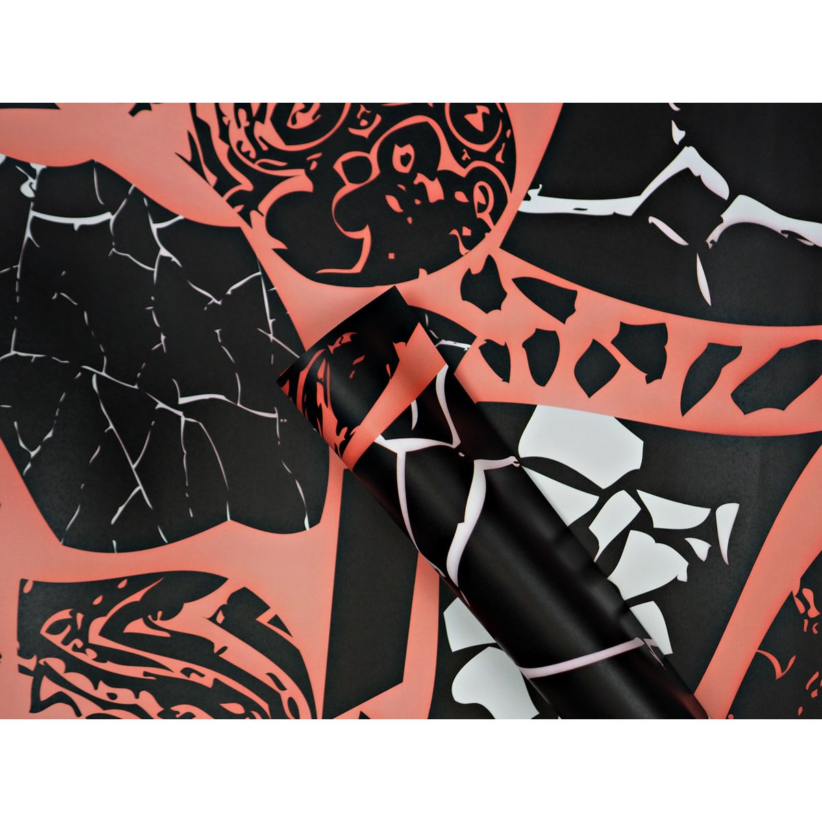 Terazzo collage gift wrap