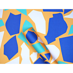 Cut out shapes gift wrap
