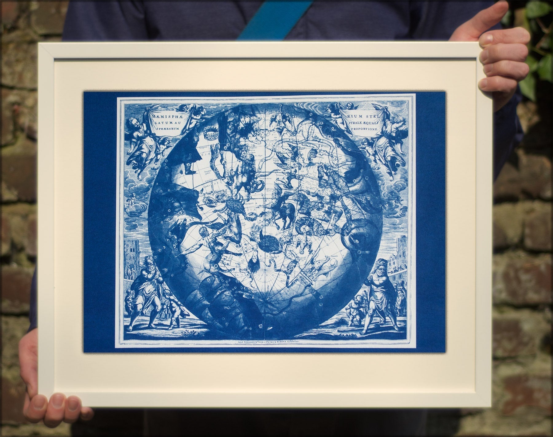 Cyanotype Astronomy - ollilypaperware