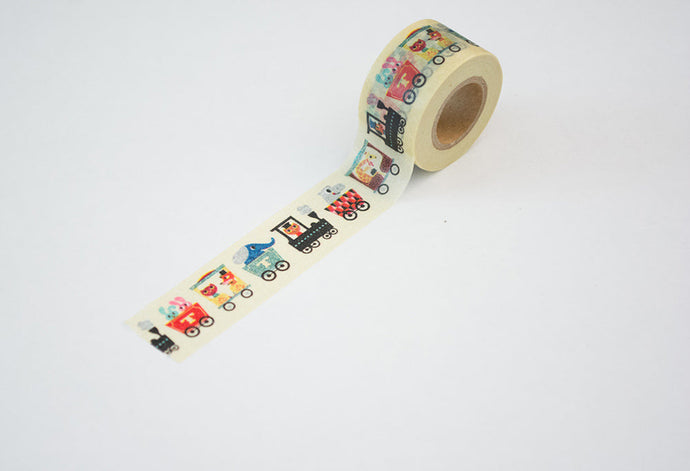 Masking Tape Train