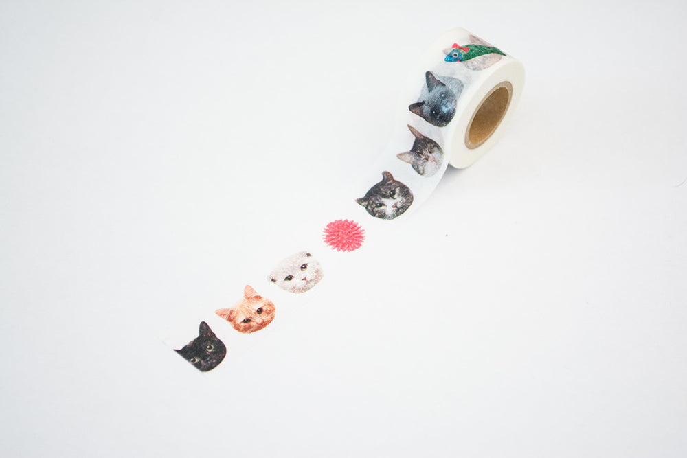 Masking Tape Cats - ollilypaperware