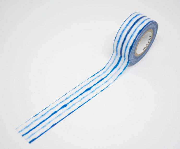 Masking Tape blue lines - ollilypaperware