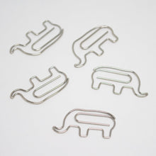 Load image into Gallery viewer, 30 Paper Clips Elephant - ollilypaperware