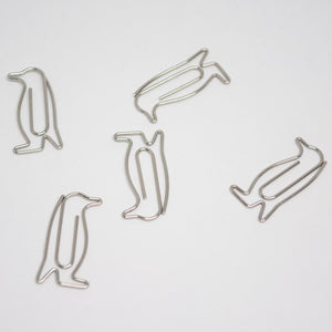 30 Paper Clips Penguin - ollilypaperware