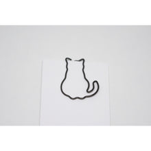 Laden Sie das Bild in den Galerie-Viewer, 12 Paper Clips Cat sitting - ollilypaperware