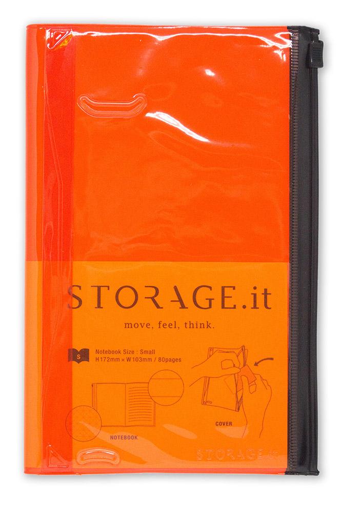 Storage.it notebook orange (172 x 103 mm)