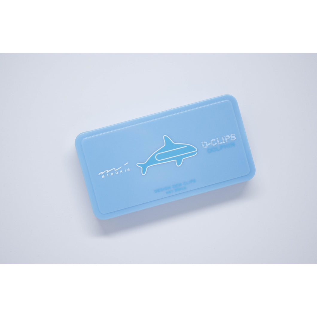 30 Paper Clips Dolphin - ollilypaperware