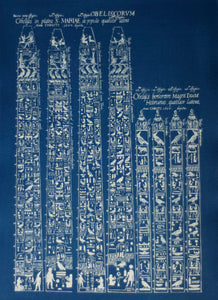 Cyanotype Old Egypt - ollilypaperware