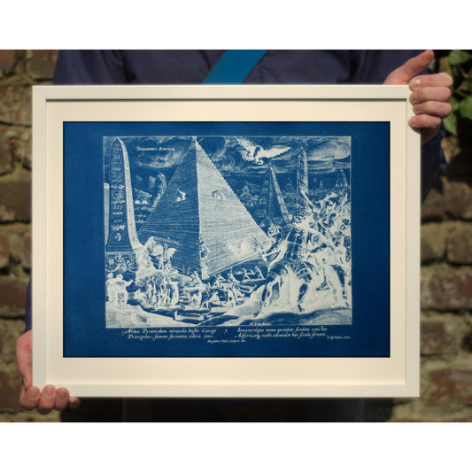 Cyanotype Old Egypt - ollilypaperware