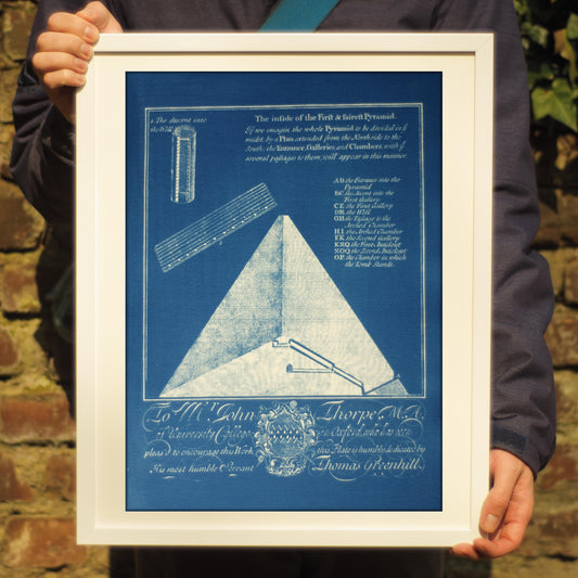 Cyanotype Old Egypt - ollilypaperware