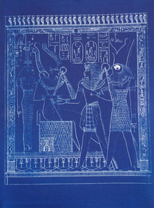 Cyanotype Old Egypt - ollilypaperware