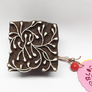 Wooden stamp Ornament