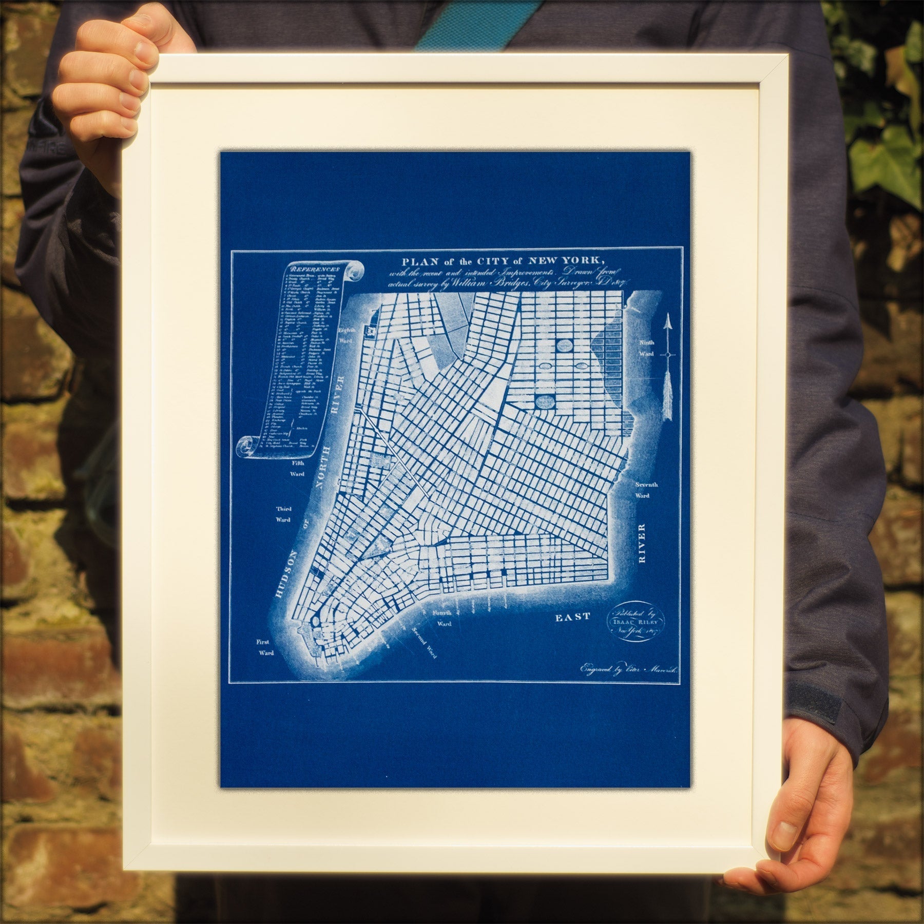 Cyanotype New York - ollilypaperware