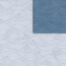 Load image into Gallery viewer, Origami Paper Waves 15x15cm (double sided)
