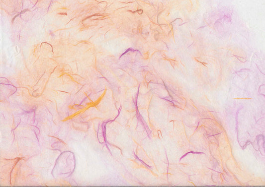 Akebono Washi pink/yellow - ollilypaperware