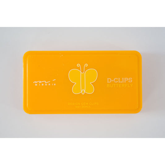 30 Paper Clips Butterfly - ollilypaperware