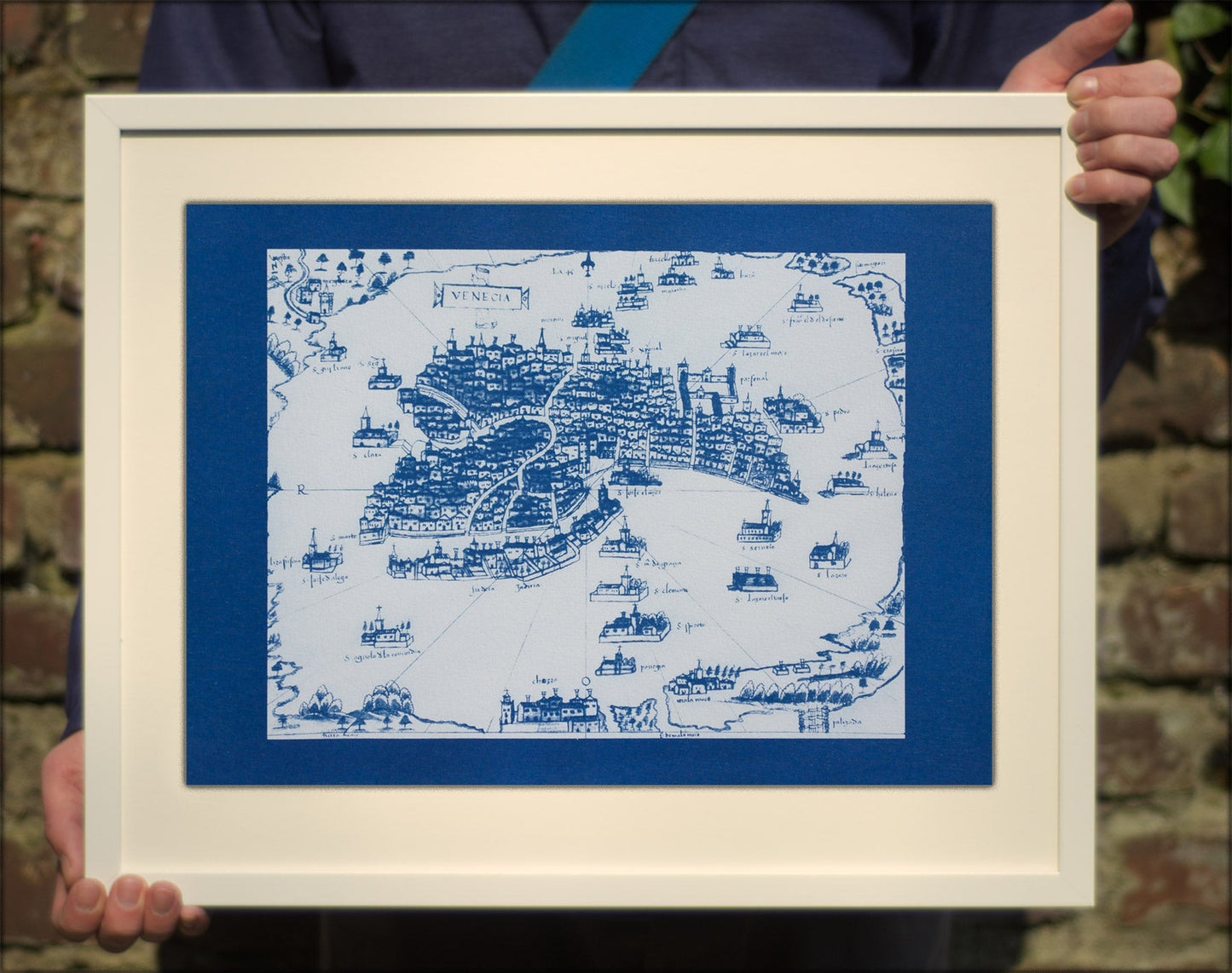 Cyanotype Venice - ollilypaperware