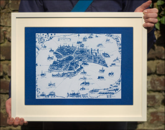 Cyanotype Venice - ollilypaperware