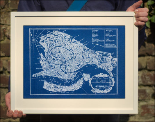 Cyanotype Venice - ollilypaperware