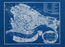 Laden Sie das Bild in den Galerie-Viewer, Cyanotype Venice - ollilypaperware