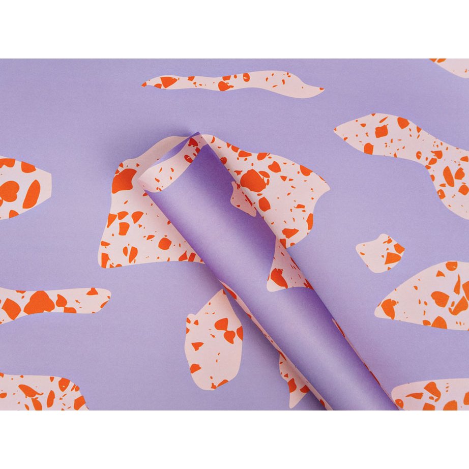 Terazzo Shapes gift wrap