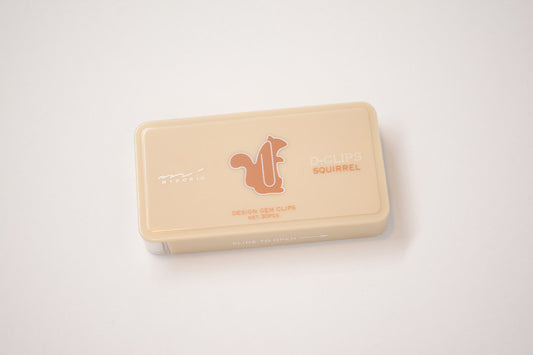 30 Paper Clips Squirrel - ollilypaperware