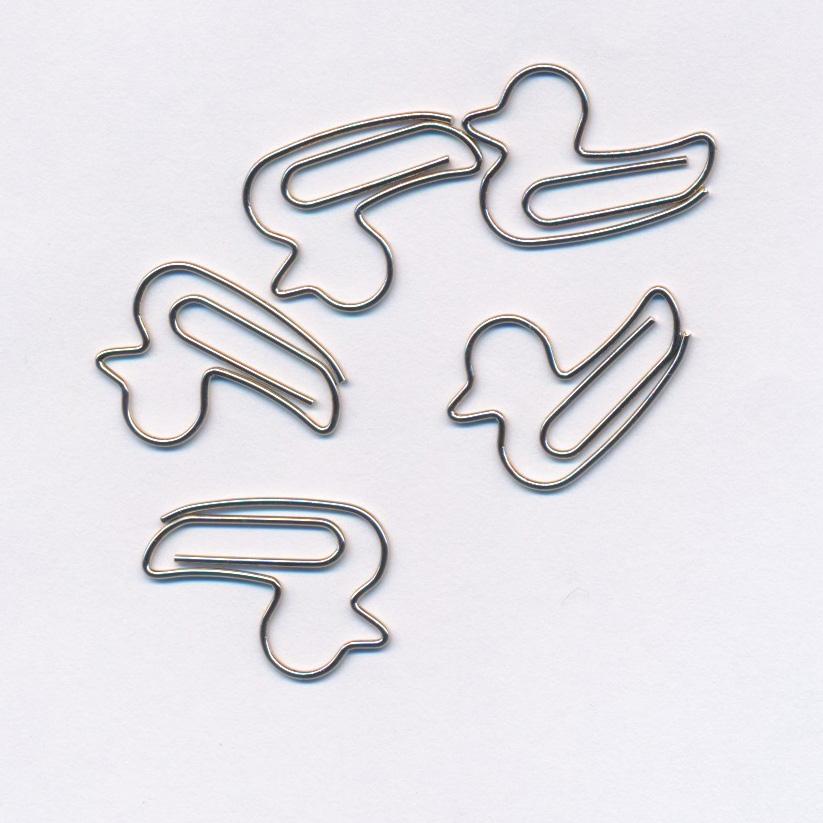 30 Paper Clips Duck - ollilypaperware