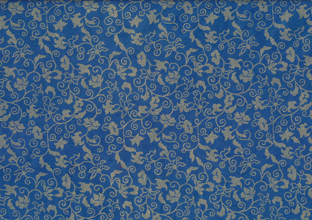 Hanji Paper blue/gold - ollilypaperware