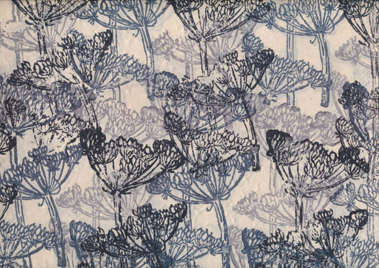 Holzschnitt Lokta Papier 335