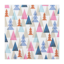 Laden Sie das Bild in den Galerie-Viewer, Origami Set Pastel Trees 15 x 15 cm