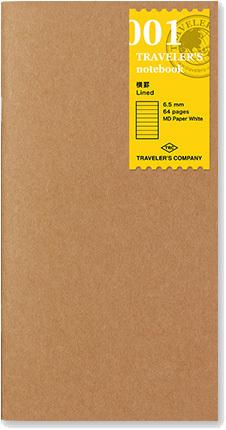 Traveler's Notebook Nachfüllpackungen A5 Slim
