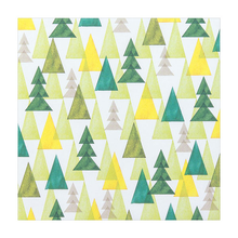 Load image into Gallery viewer, Origami Set Pastel Trees 15 x 15 cm
