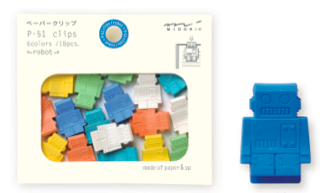 18 Paper Clips Roboter