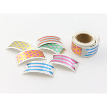 Load image into Gallery viewer, Roll Sticker ribbon metallic