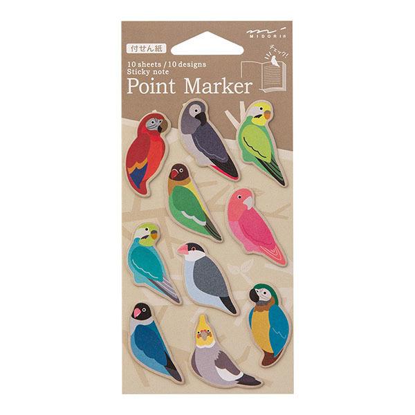 Midori Point Marker Parrots