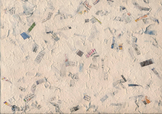 Lokta Paper with Paper Scraps - ollilypaperware