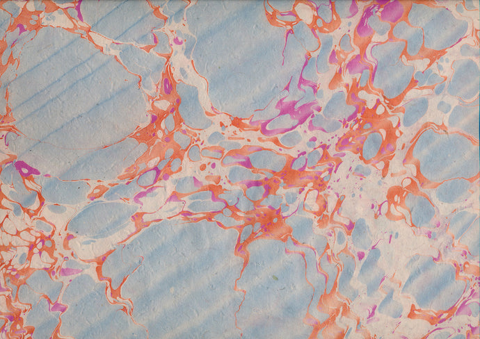 Lokta Paper marbled 077