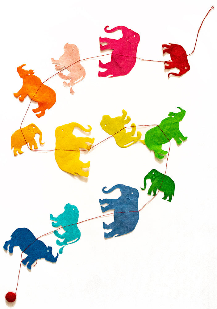 Garland wild animals - ollilypaperware