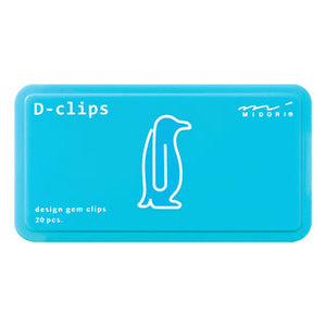 20 Paper Clips Pinguin