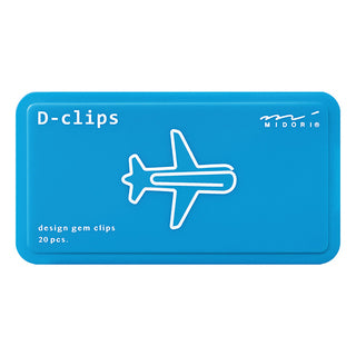 20 Paper Clips Flugzeug