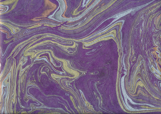 Papier Lokta marbré 205