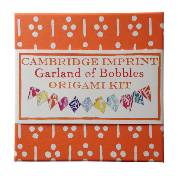 Cambridge Imprint Origami Kit Garland of bobbles