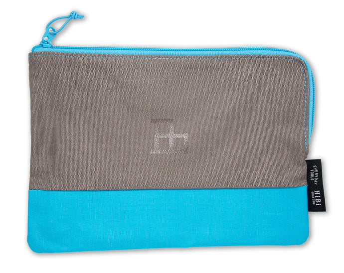 HiBi Pouch blue - ollilypaperware