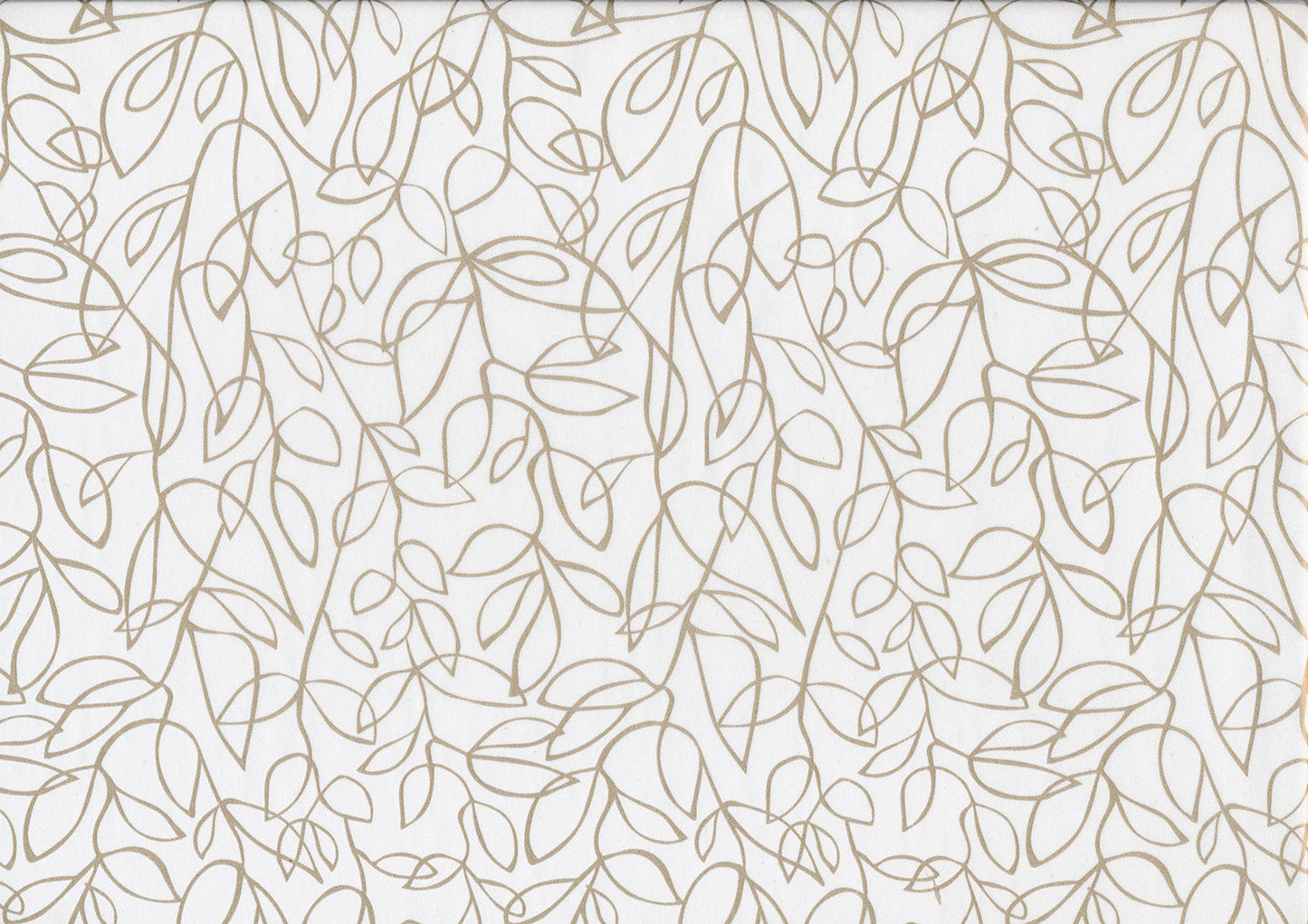 Tissuepaper Floral gold