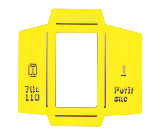 Folding Template Small Bag - ollilypaperware