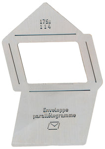 Folding Template Parallel Envelope - ollilypaperware