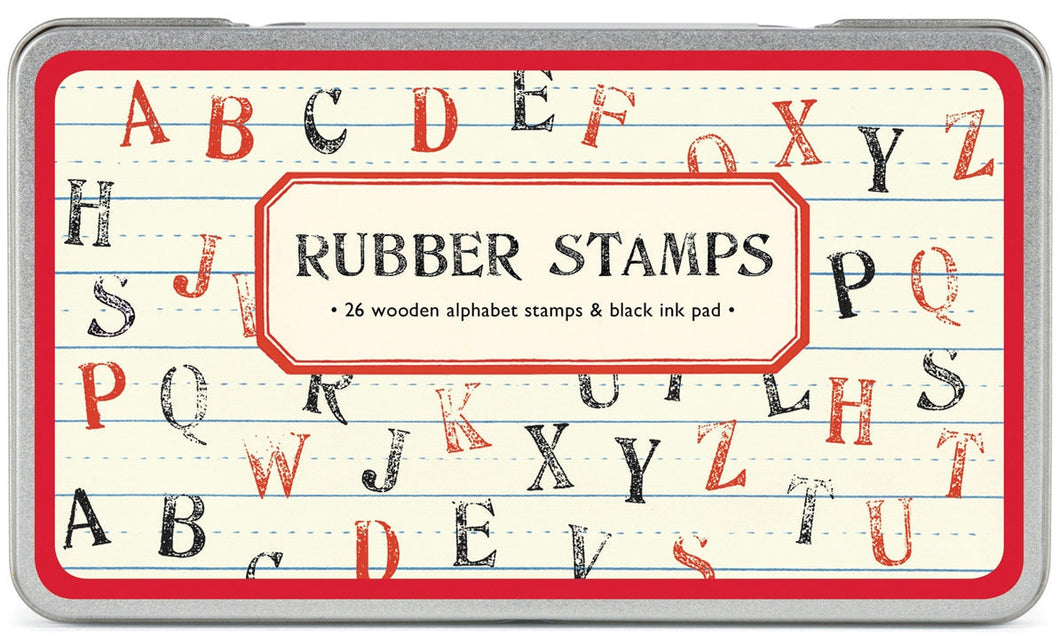 Cavallini Stamp Set upper case